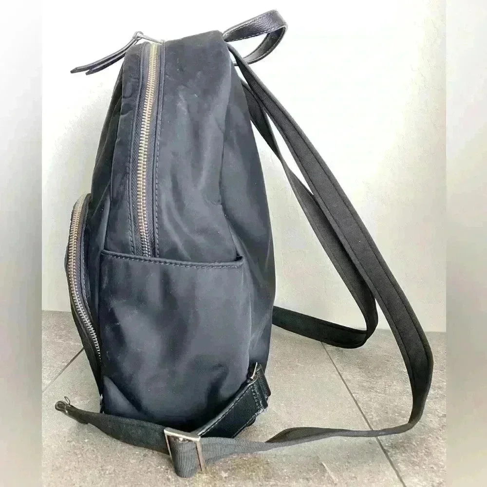 Kate Spade New York Dawn Large Black Nylon Backpack